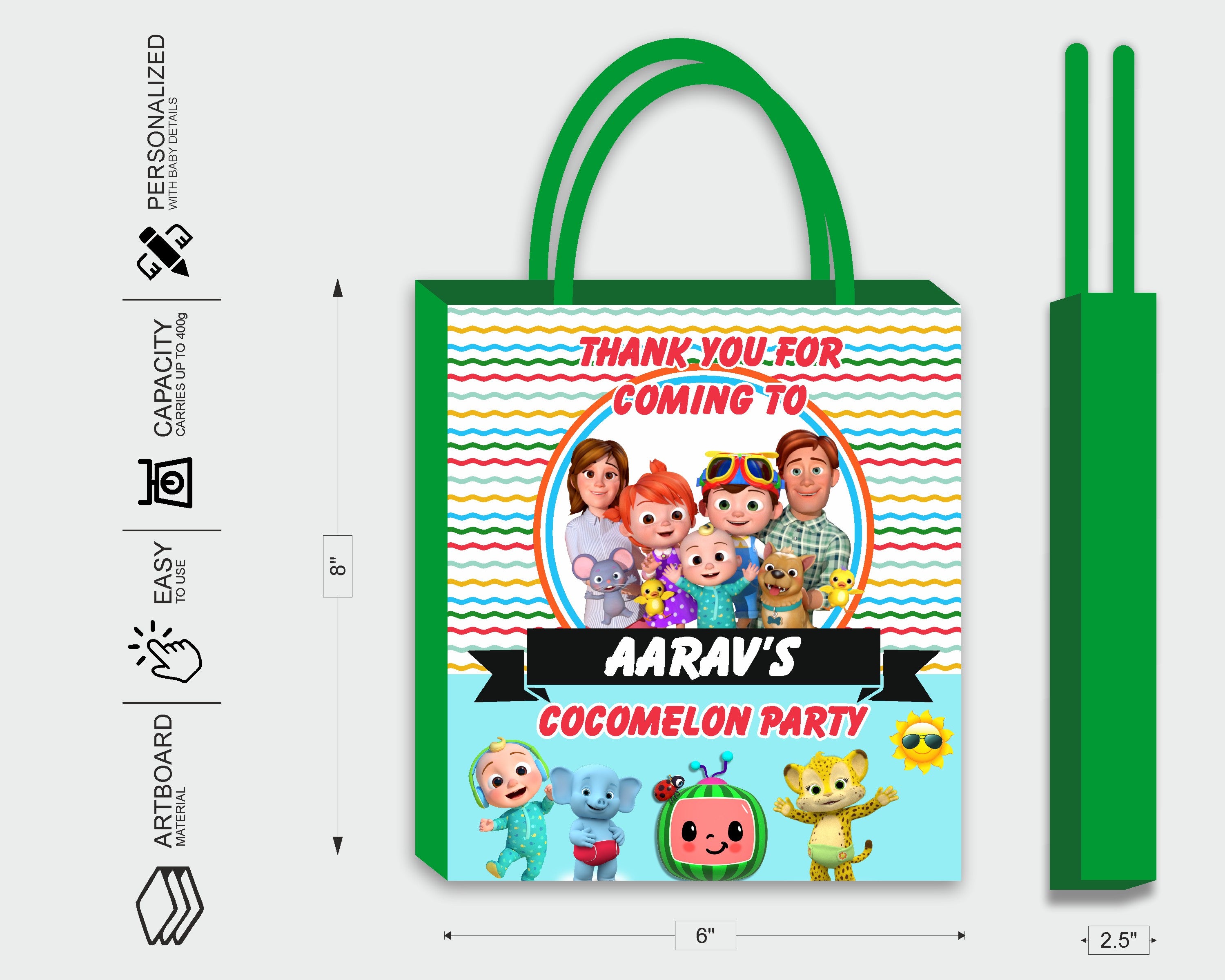 Coco Melon Theme Boy Return Gift Bag