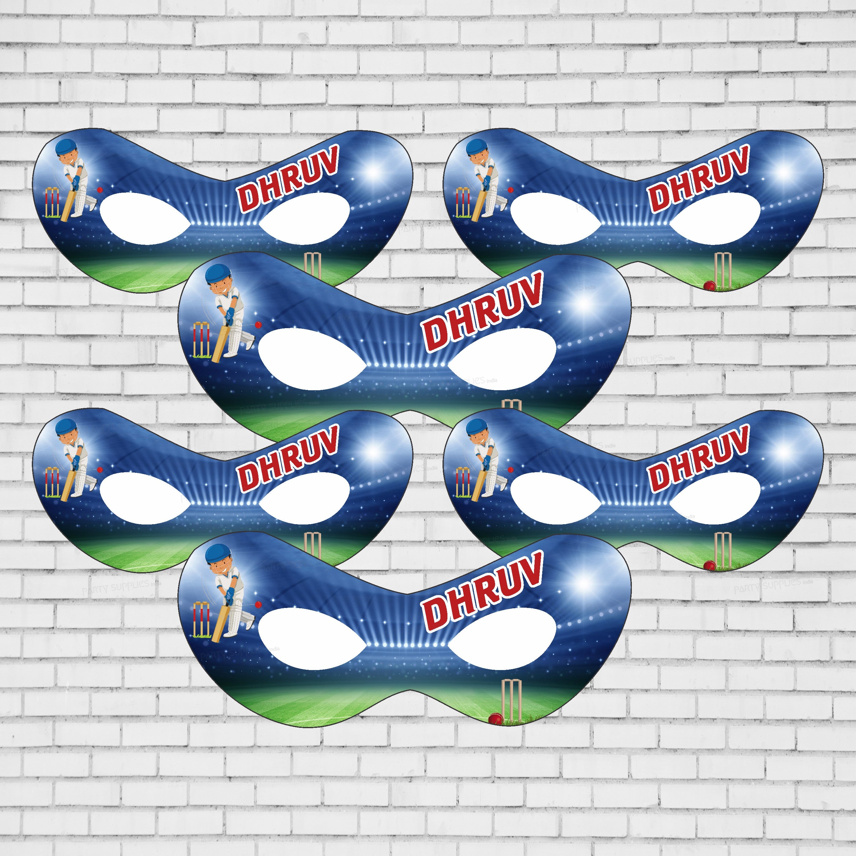 Cricket Theme Customized Eye Mask