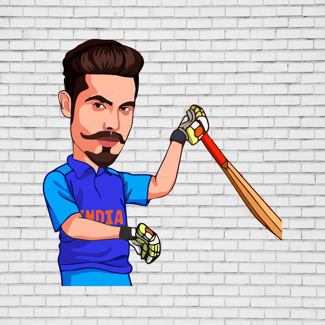 Cricket Theme Cutout CRK-06