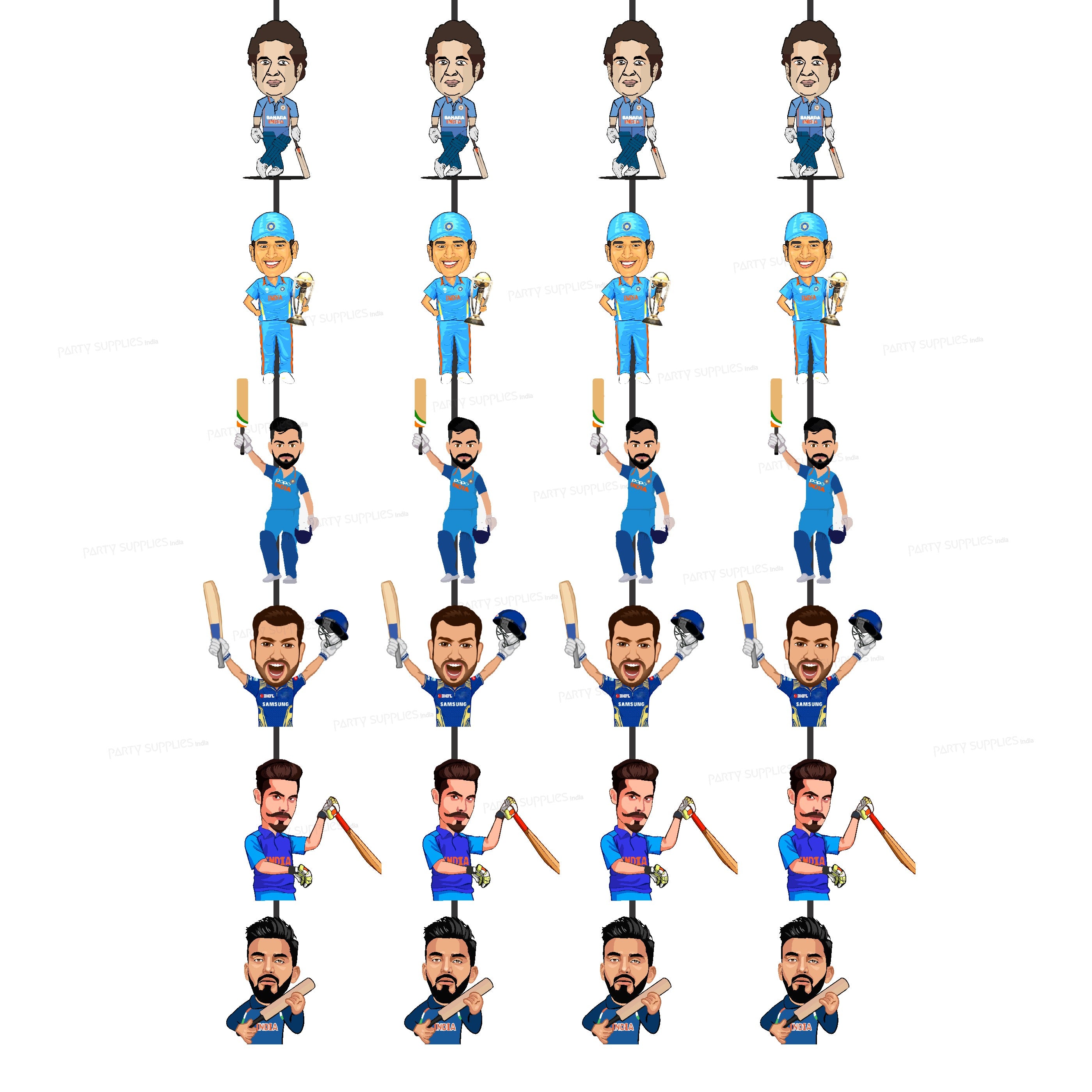 Cricket Theme Character Dangler