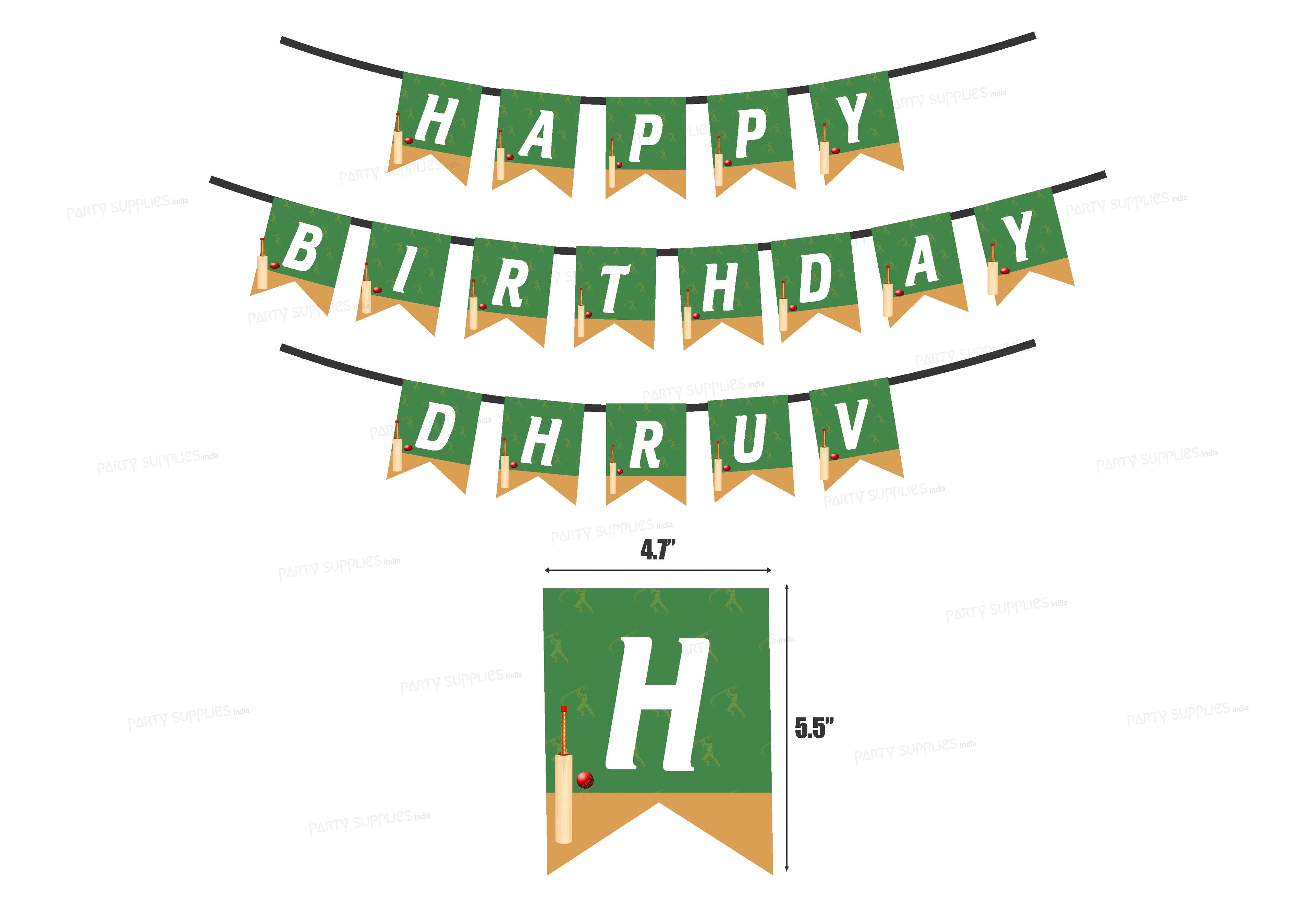 Cricket Theme Customized Hanging