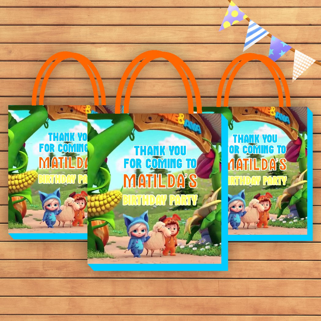 Dave And Ava Theme Return Gift Bag