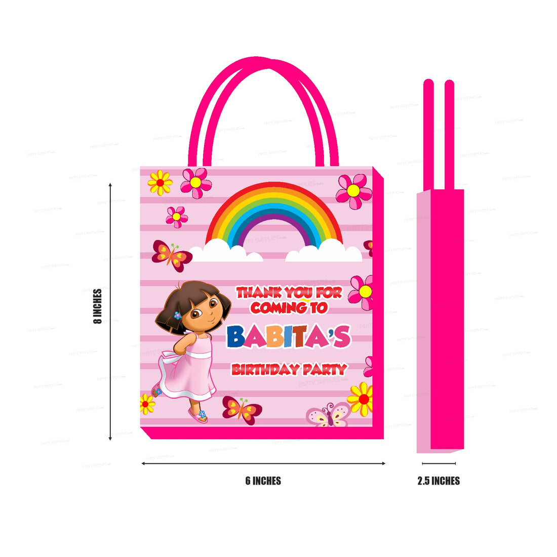 Dora the Explorer Theme Return Gift Bag