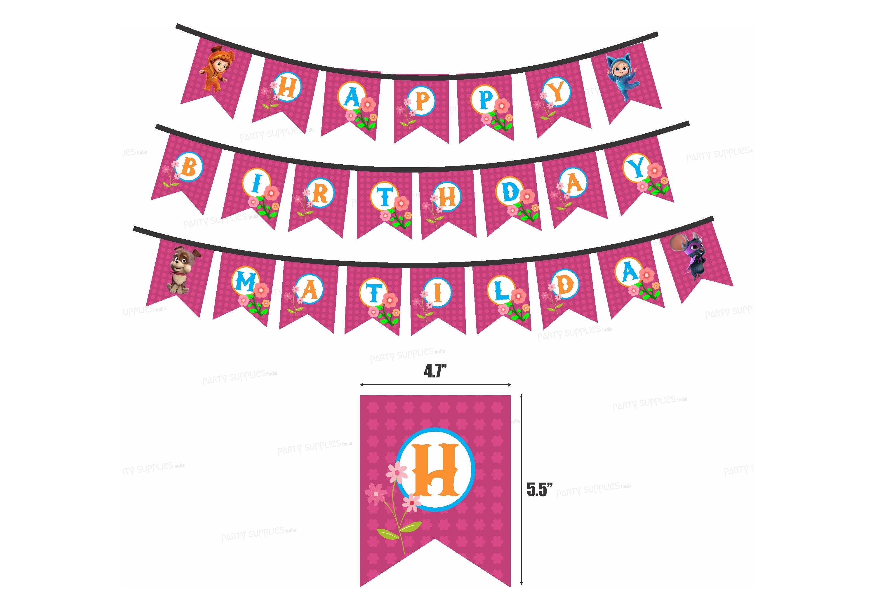 Dave & Ava Theme Personalized Hanging