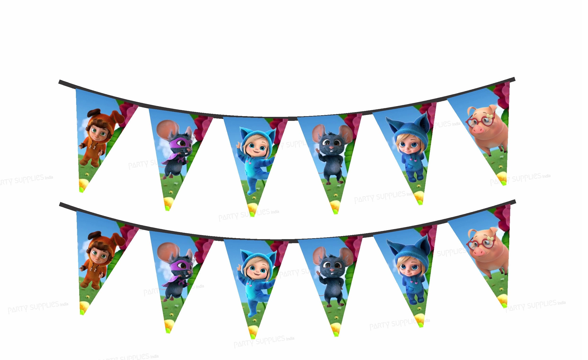 Dave & Ava Theme Flag Bunting