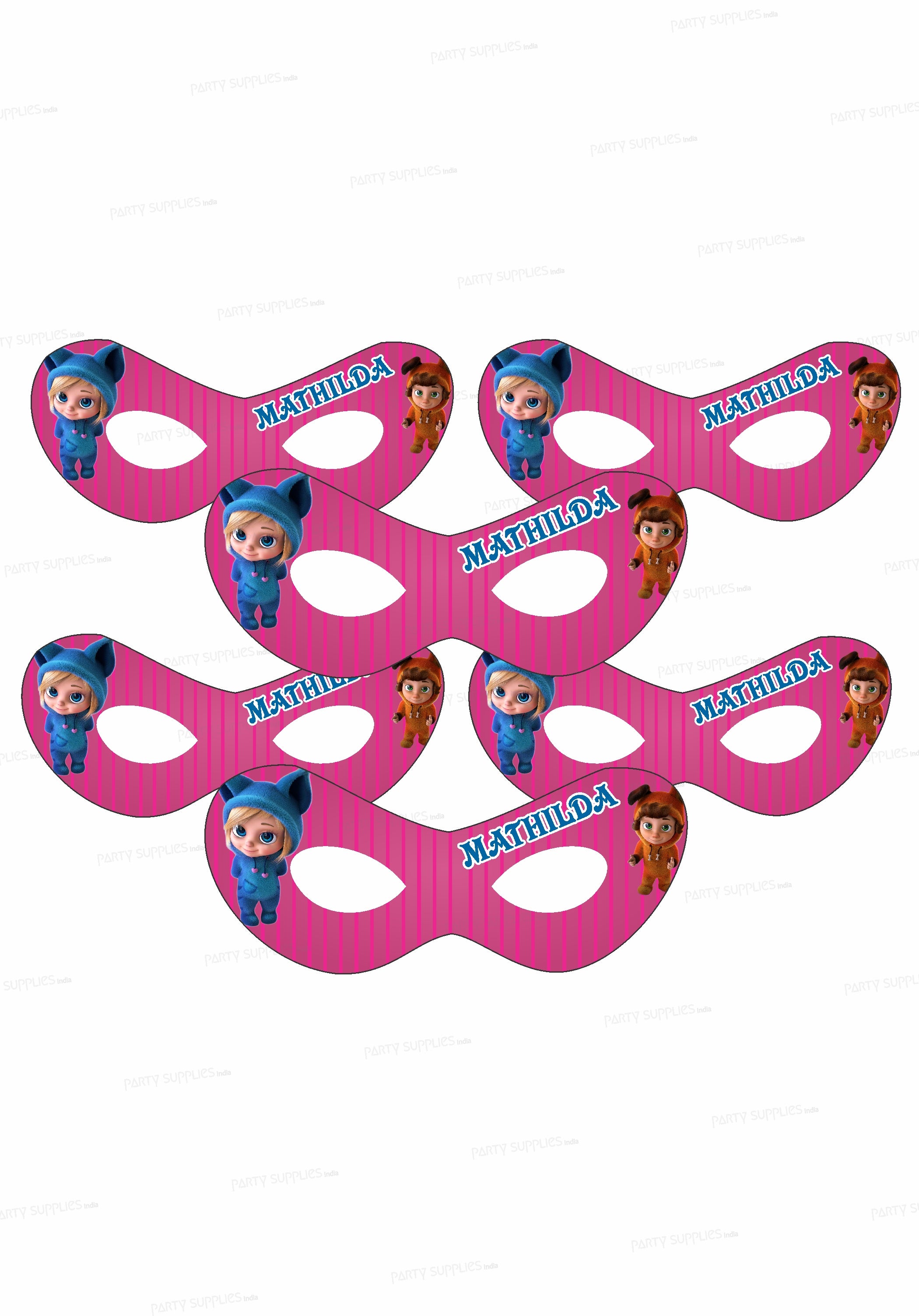 Dave & Ava Theme Eye Mask