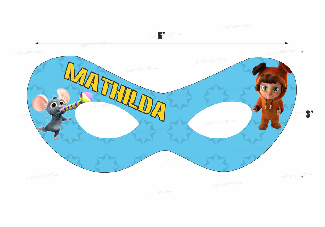 Dave & Ava Theme Personalized Eye Mask