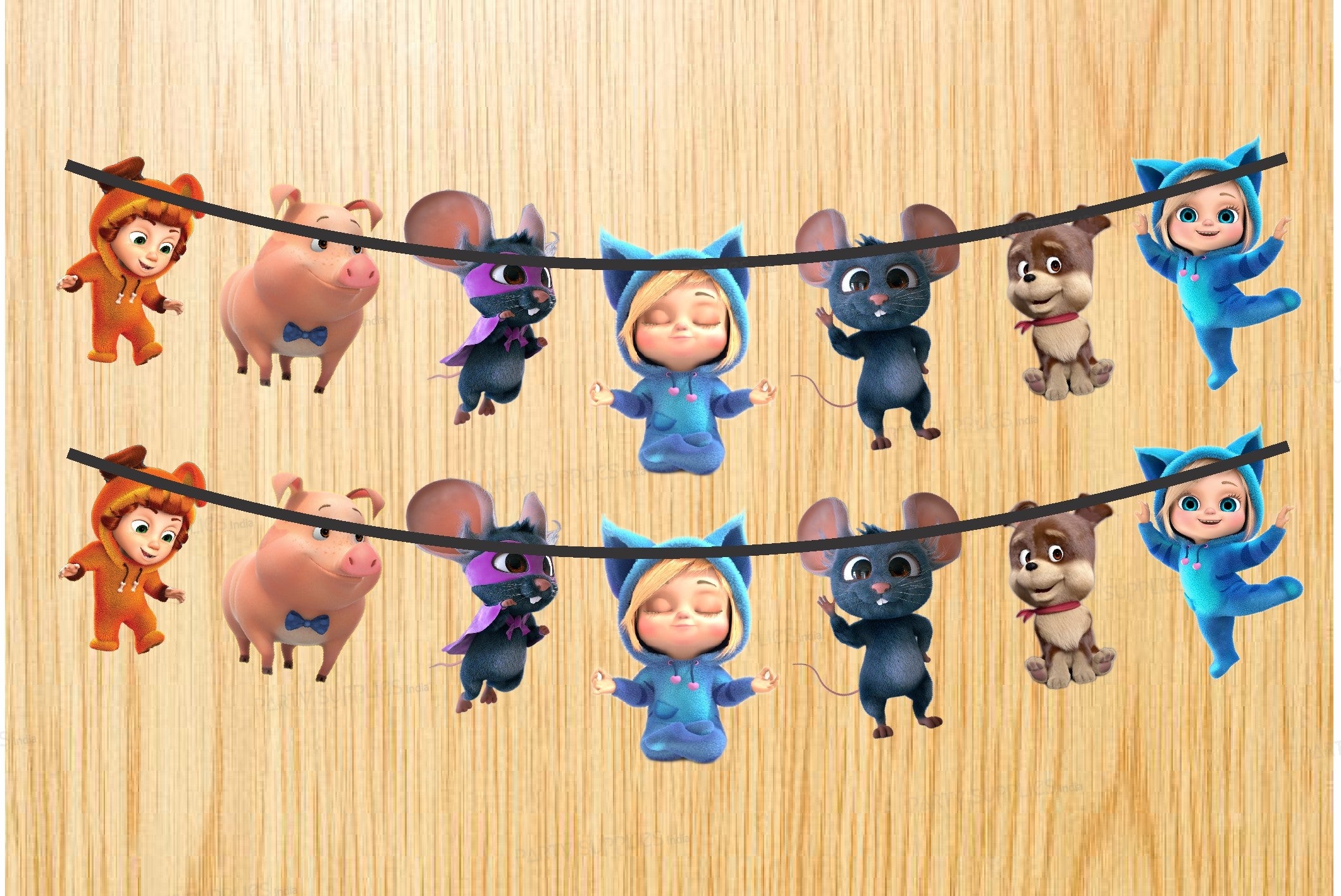 Dave & Ava Theme Hanging