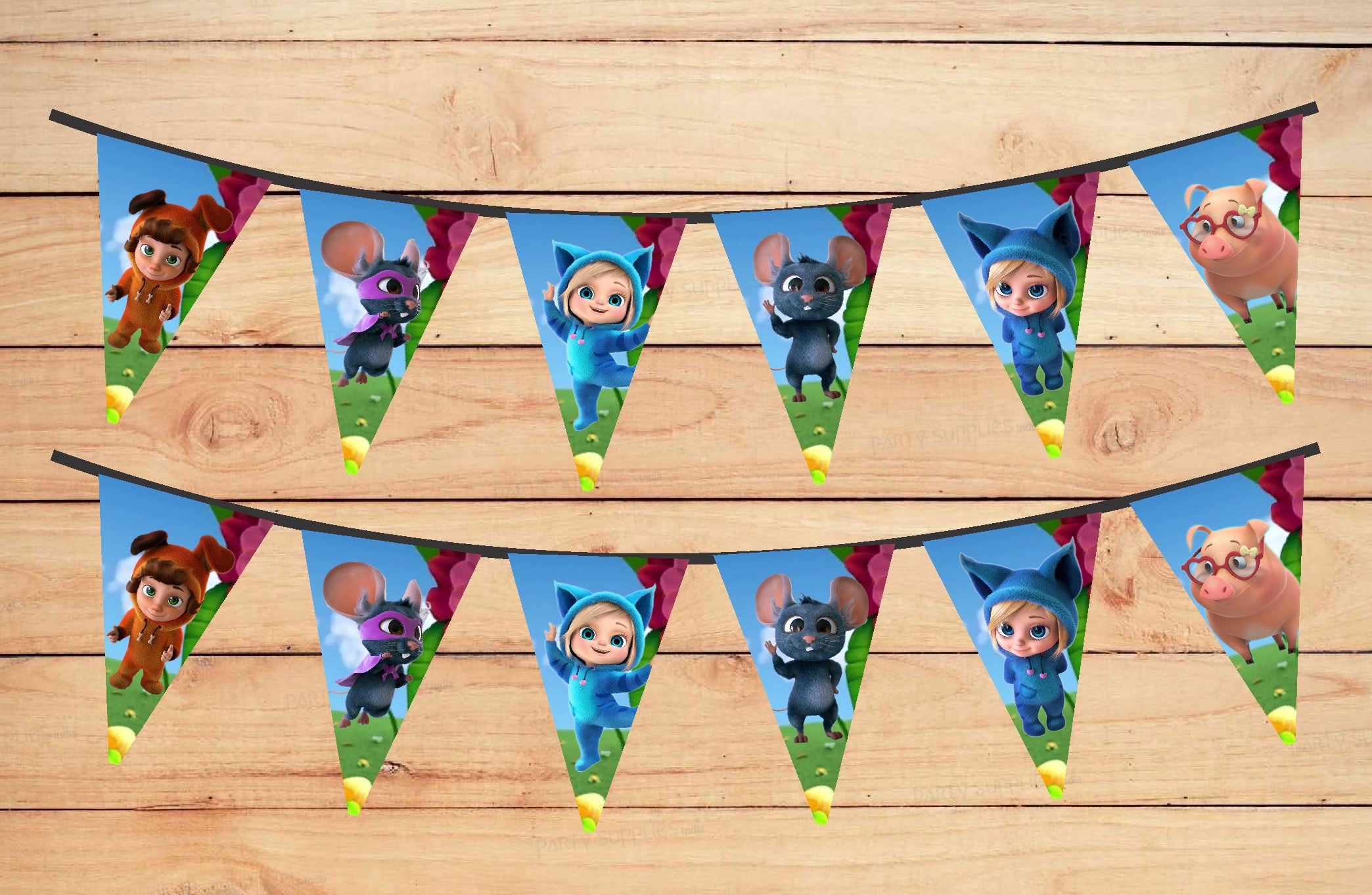 Dave & Ava Theme Flag Bunting