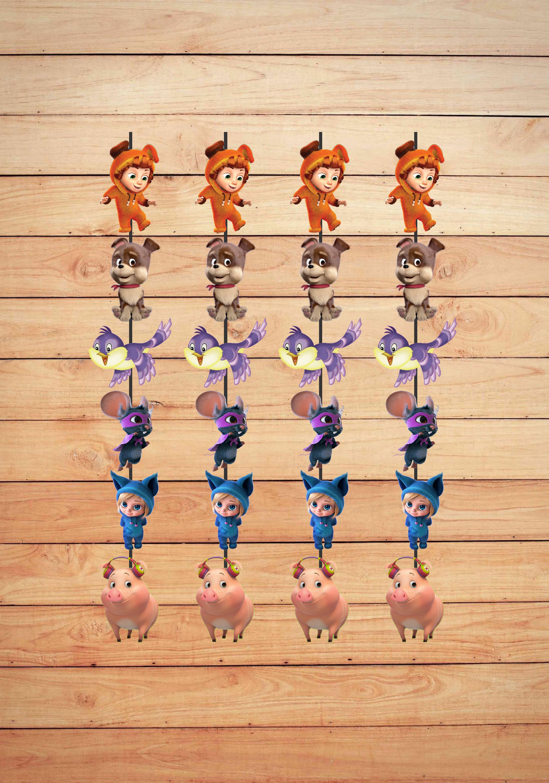 Dave & Ava Theme Dangler