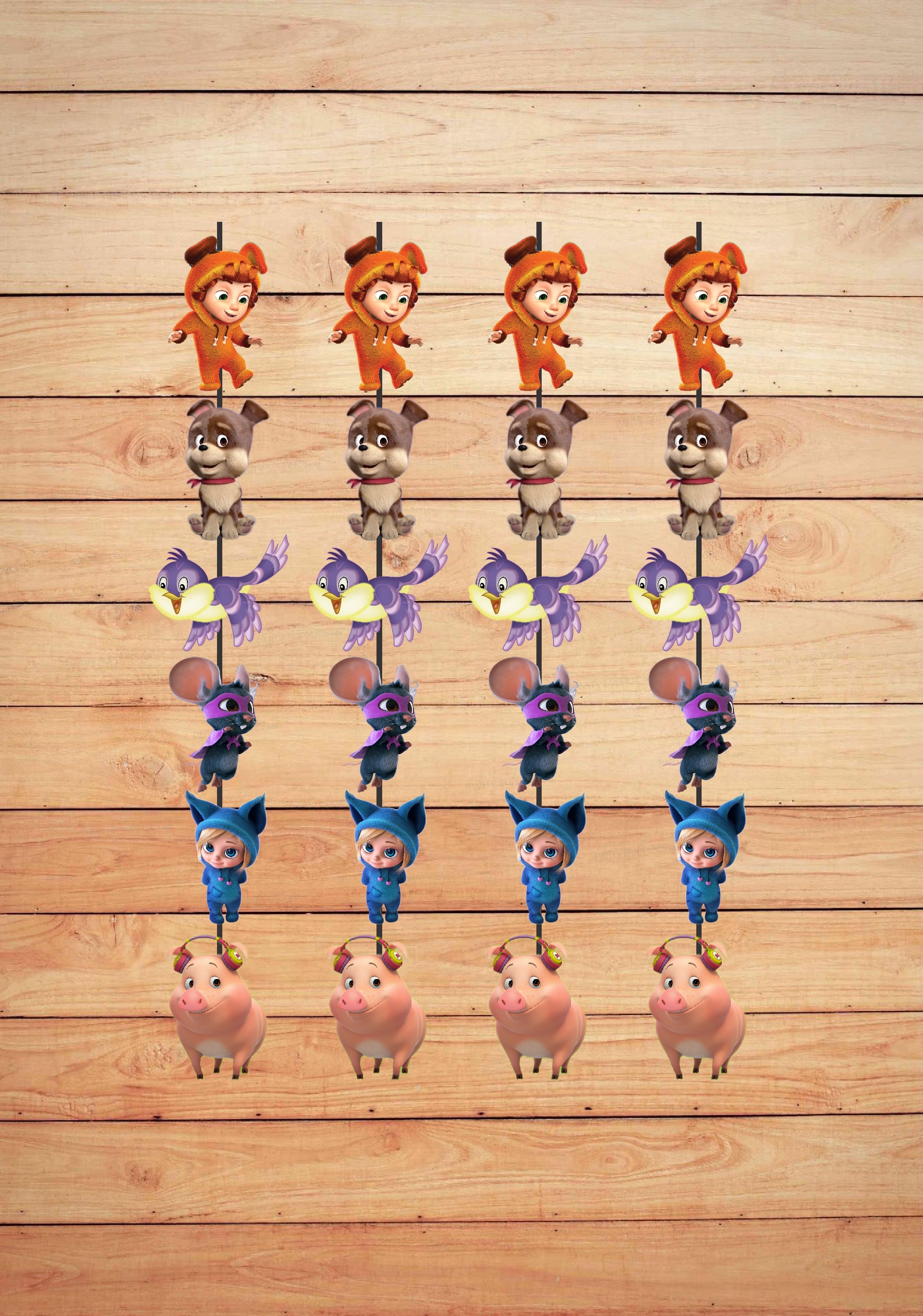 Dave & Ava Theme Dangler