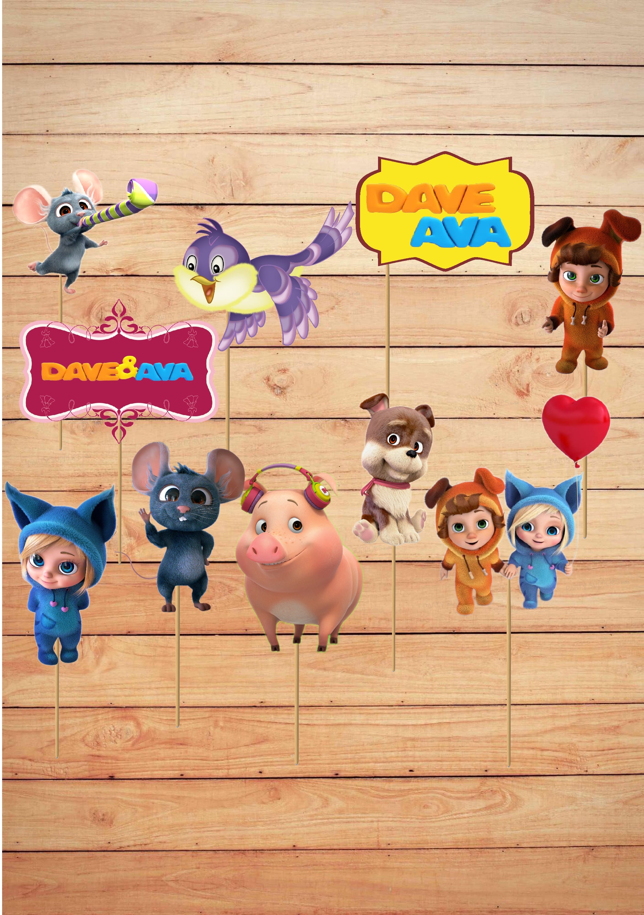 Dave & Ava Theme Props