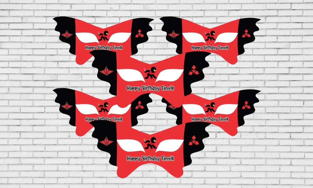 Ninja Theme Customized Eye Mask