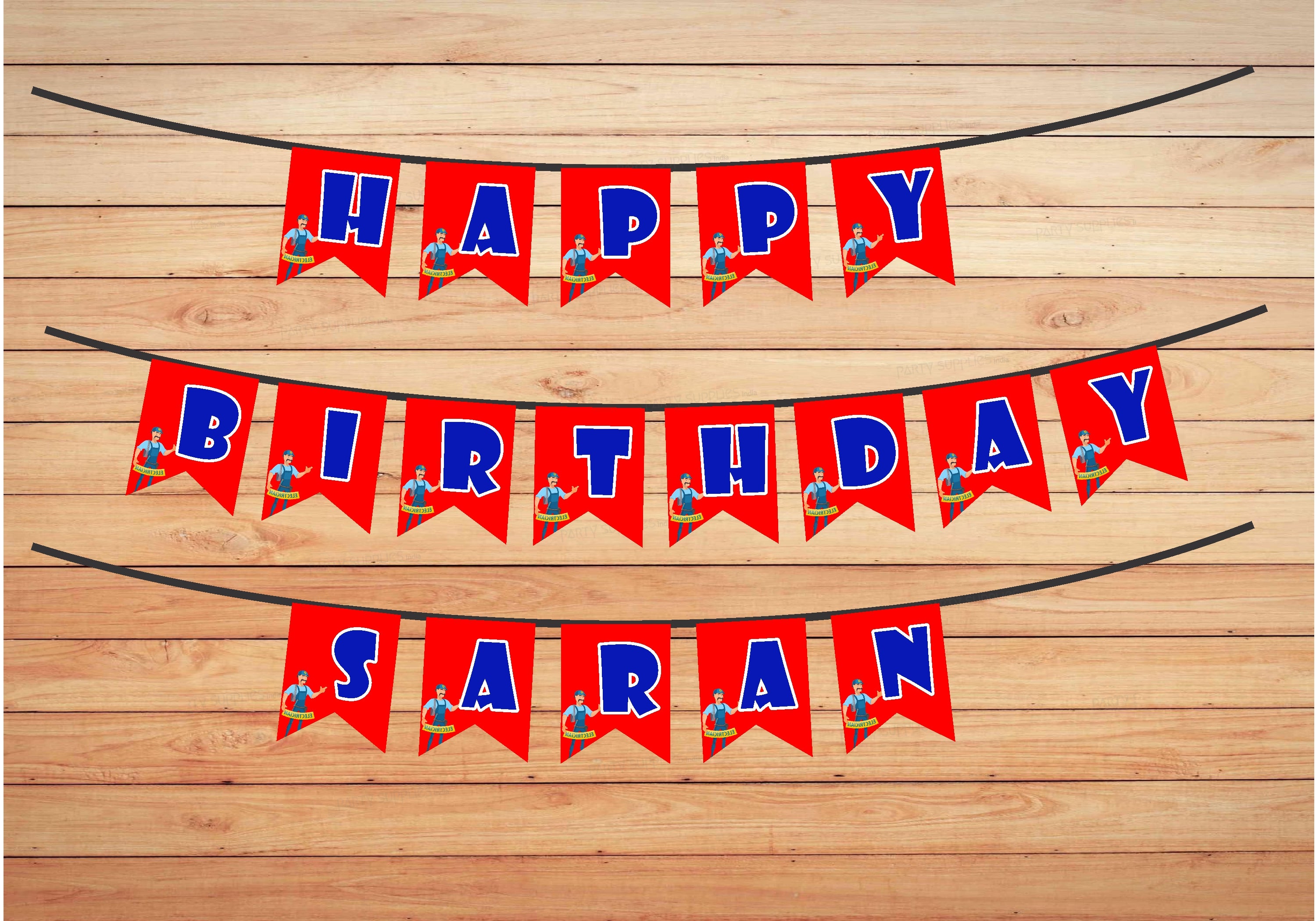 Electrician Theme Personalized Hanging