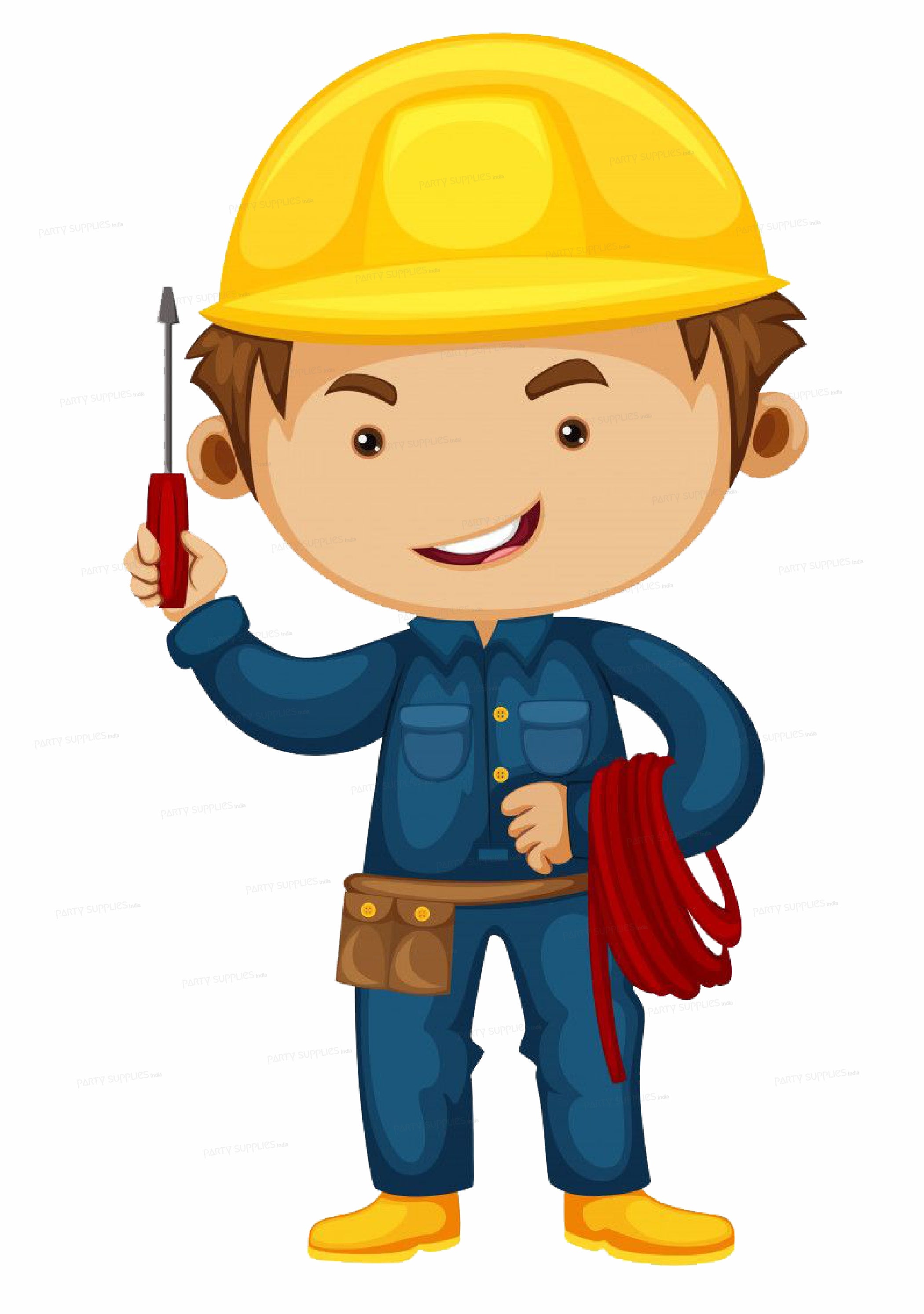 Electrician Theme Cutout ELC-12