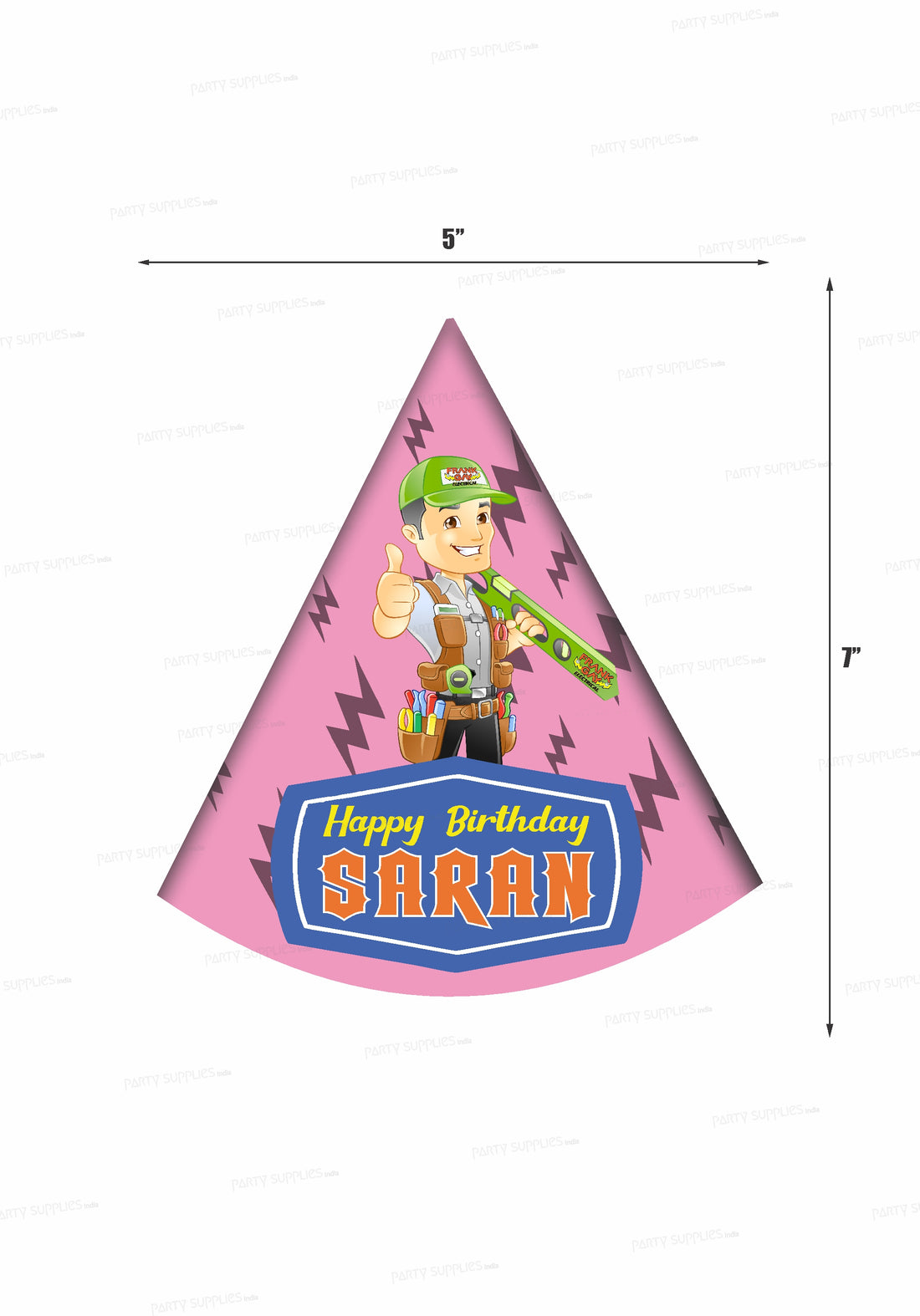 Electrician Theme Customized Hat