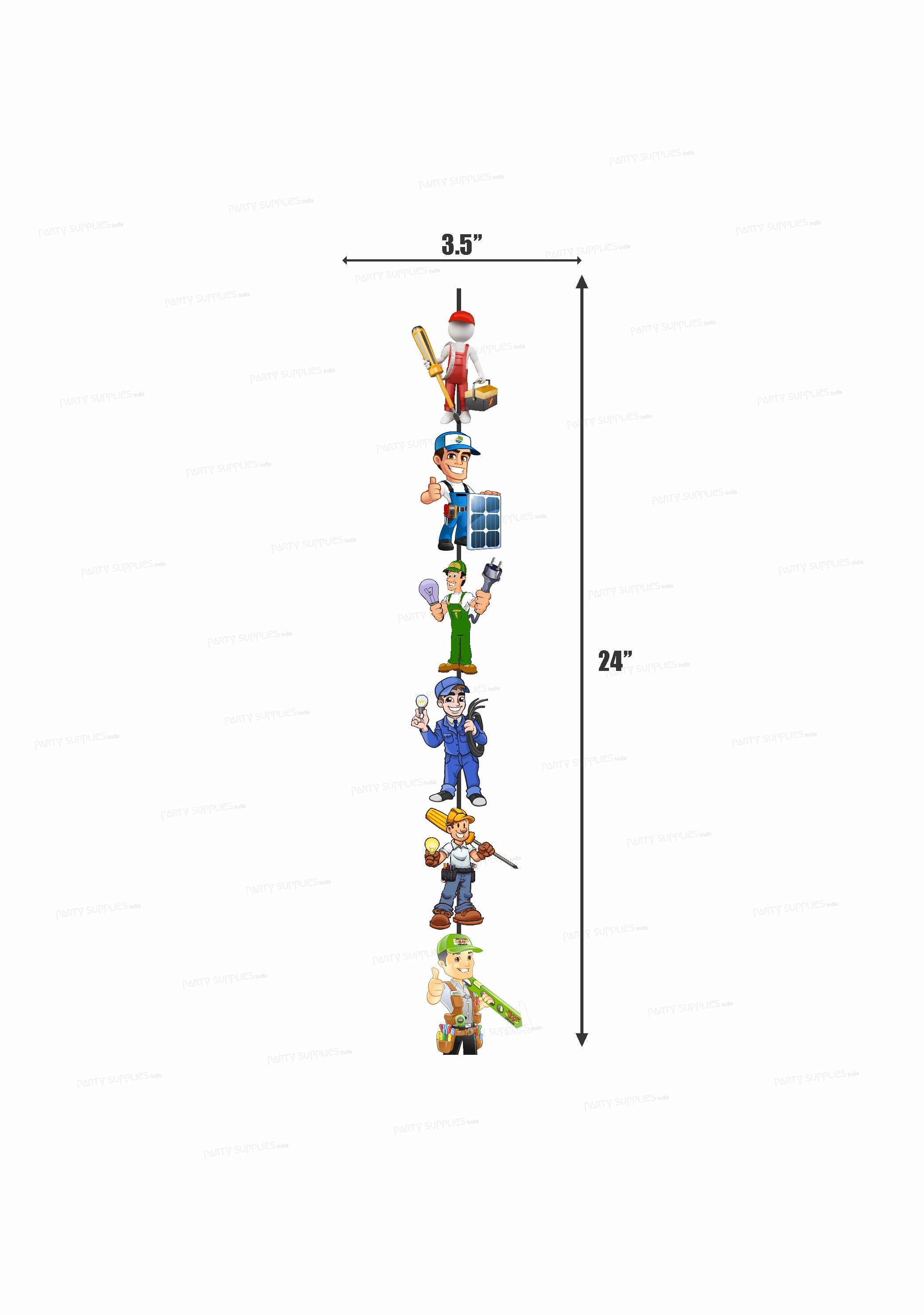 Electrician Theme Customized Dangler