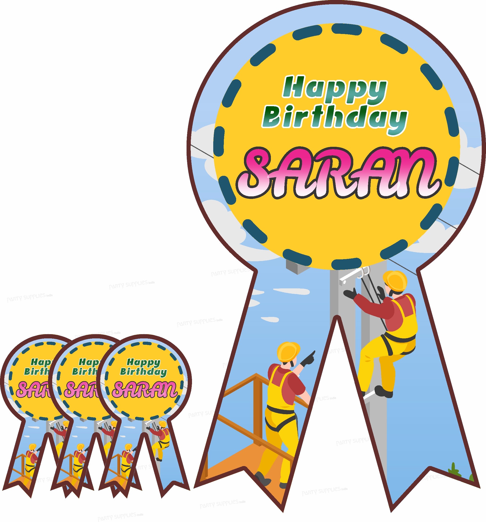 Electrician Theme BADGES