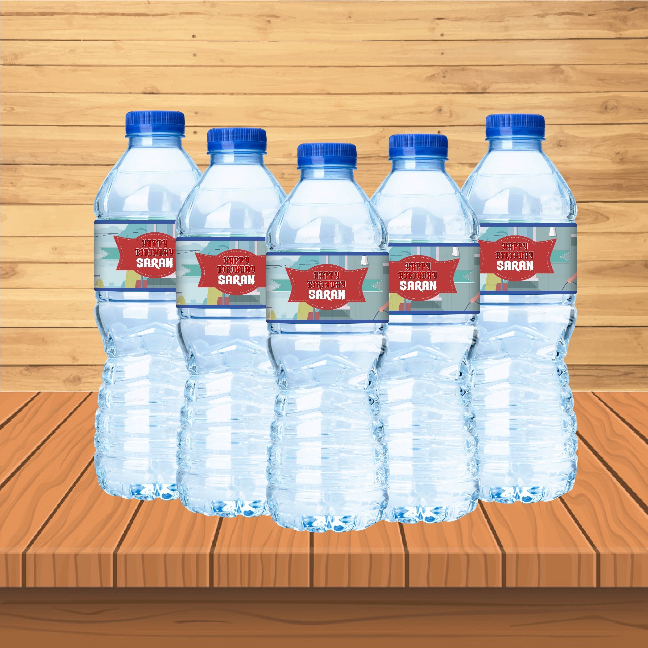 Electrician Theme Water Bottle Stickers