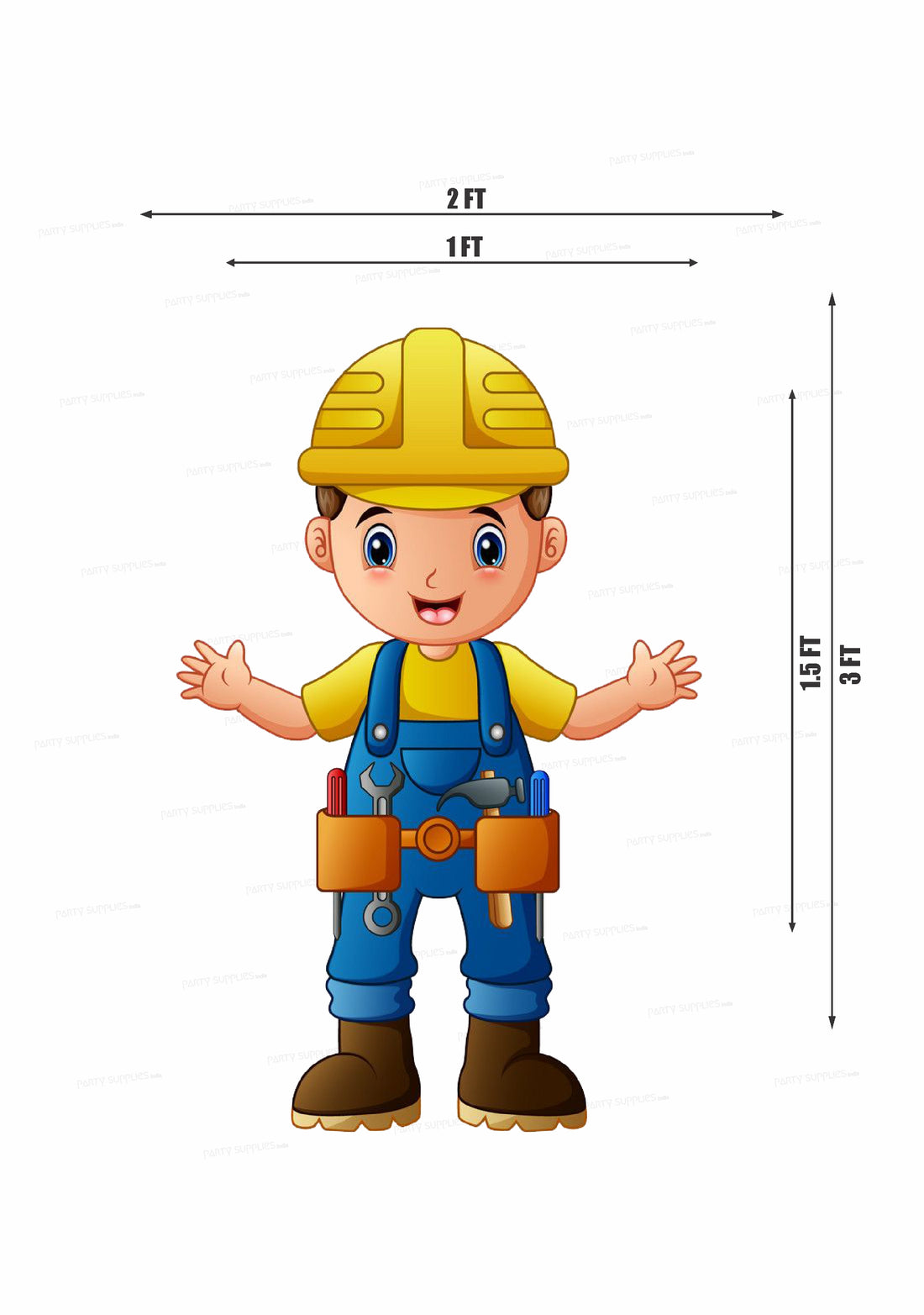 Electrician Theme Cutout ELC-13