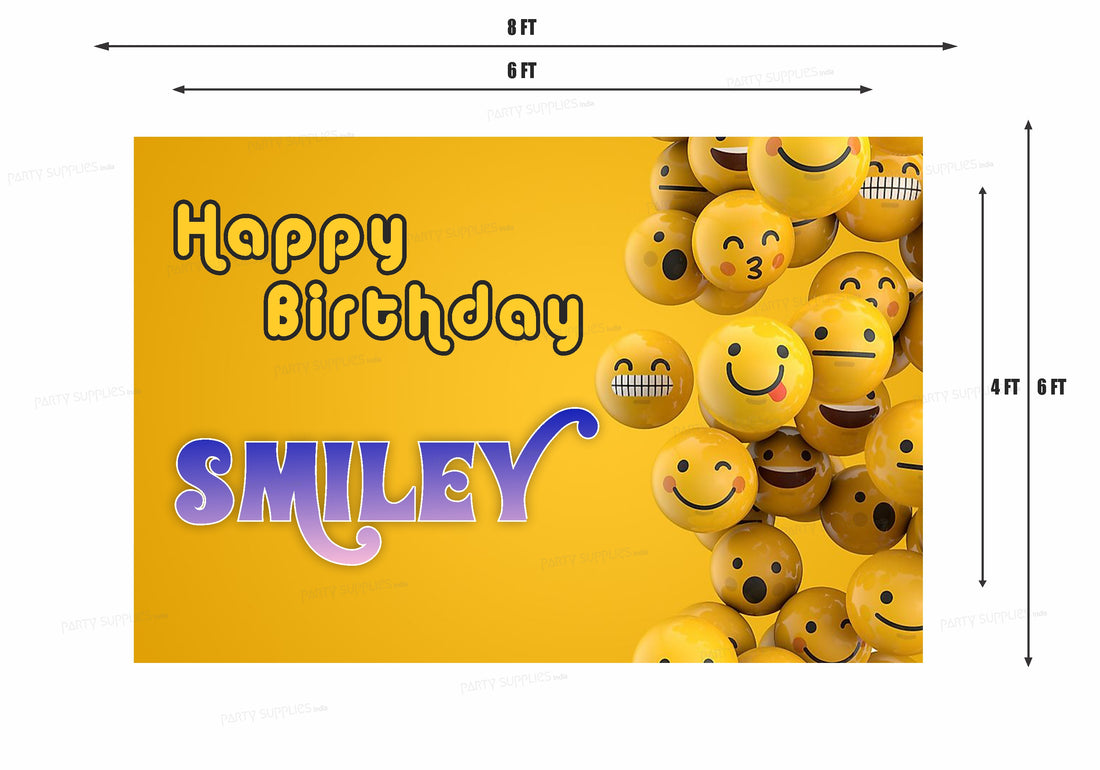 Emoji Theme Customized Backdrop