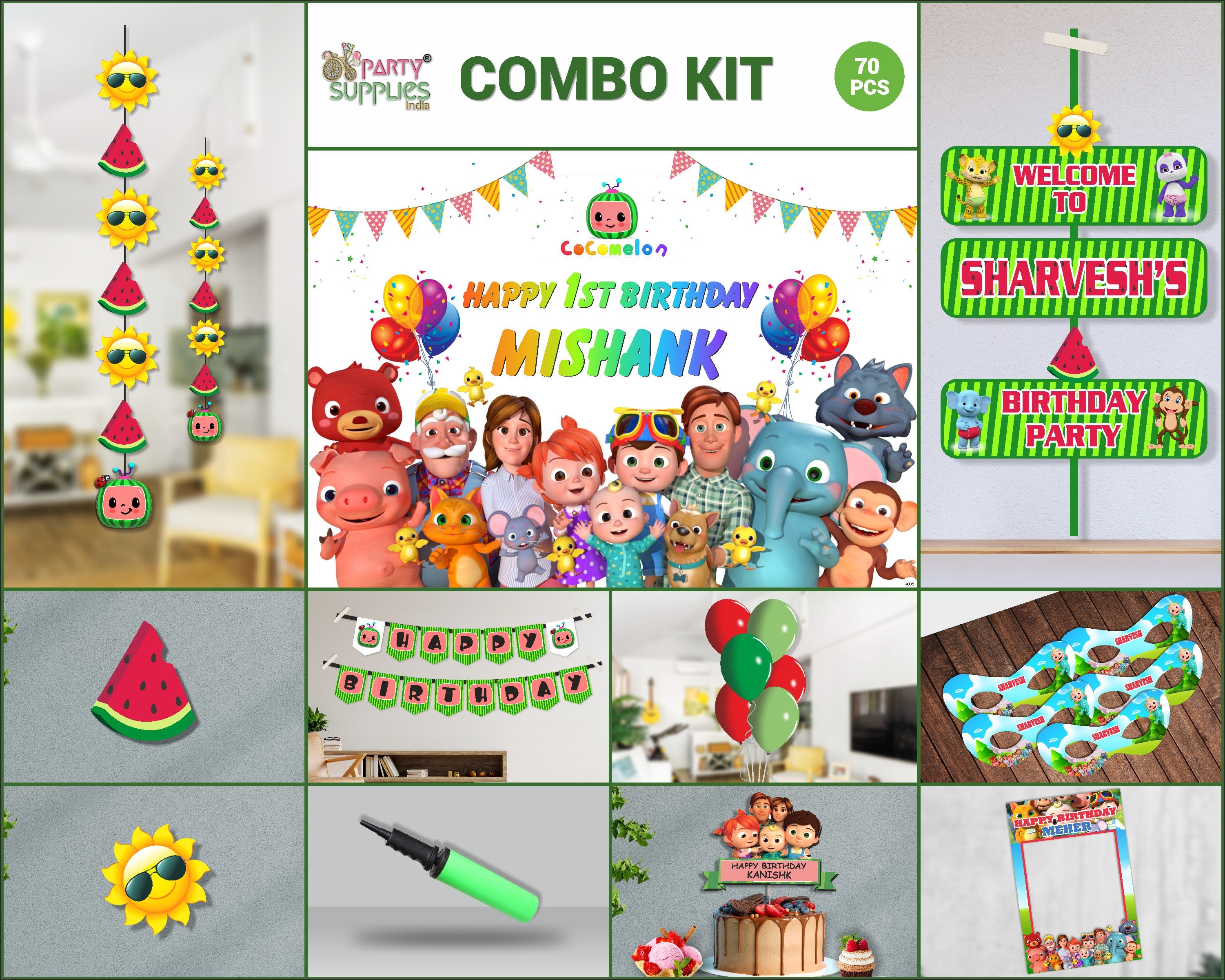 Coco Melon Boy Theme Exclusive Kit