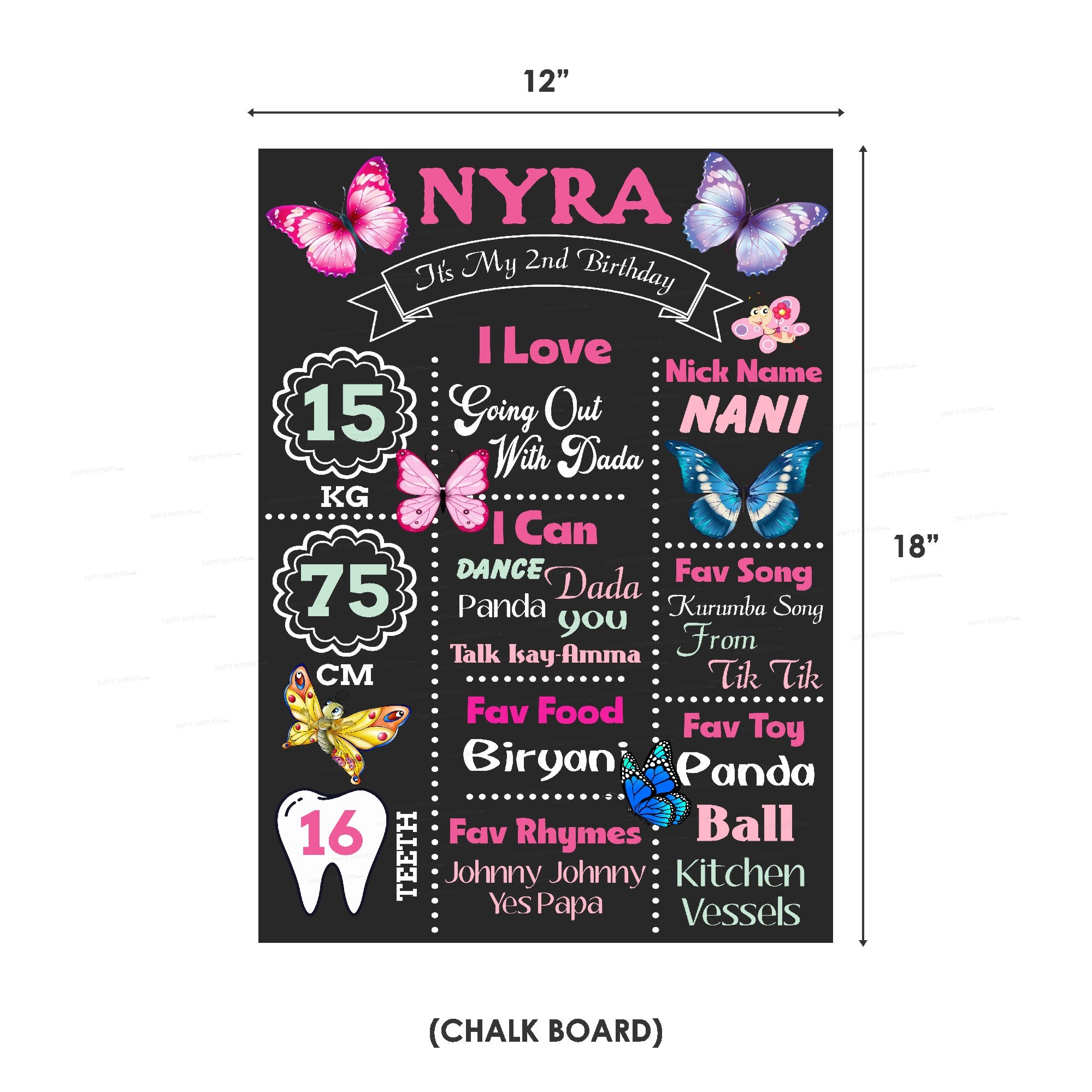 Butterfly Theme Classic Kit