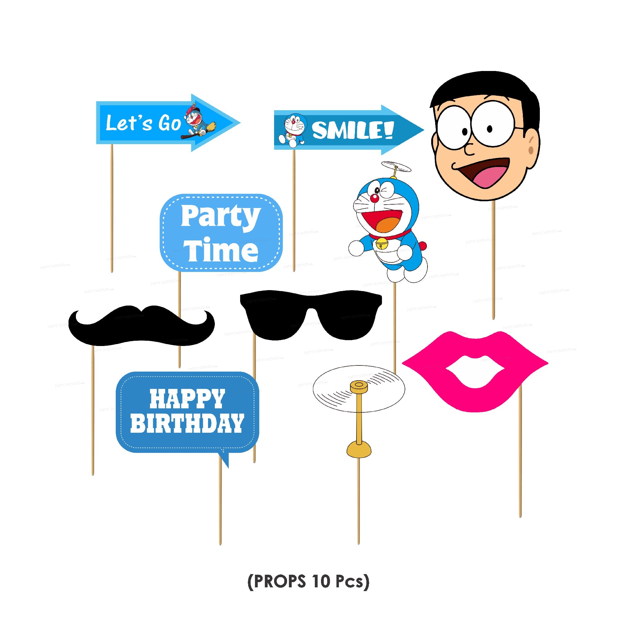 Doraemon Theme Classic Combo Kit - image 12 of 14 | Party Supplies India