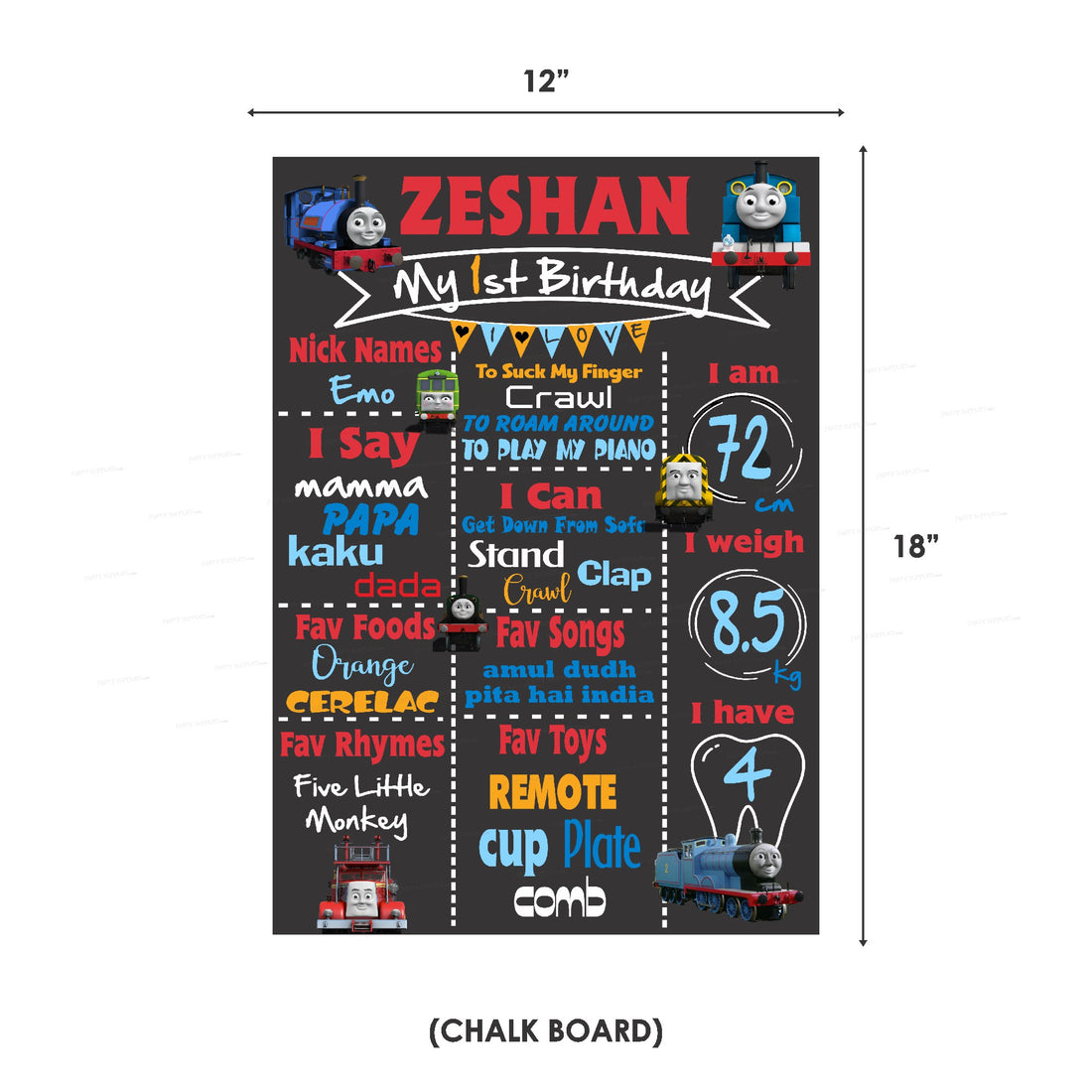 Thomas and Friends Theme Premium Kit