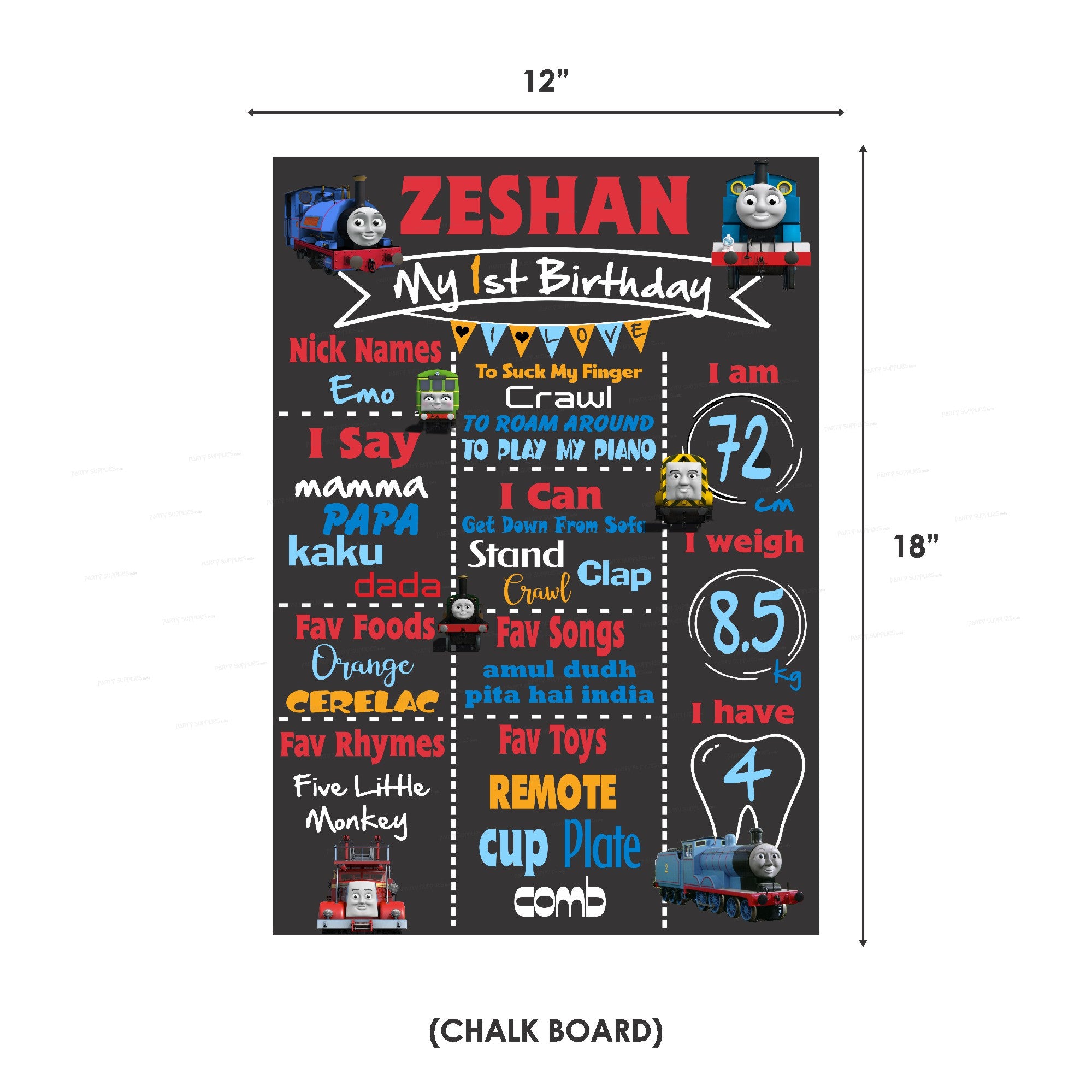 Thomas and Friends Theme Premium Kit