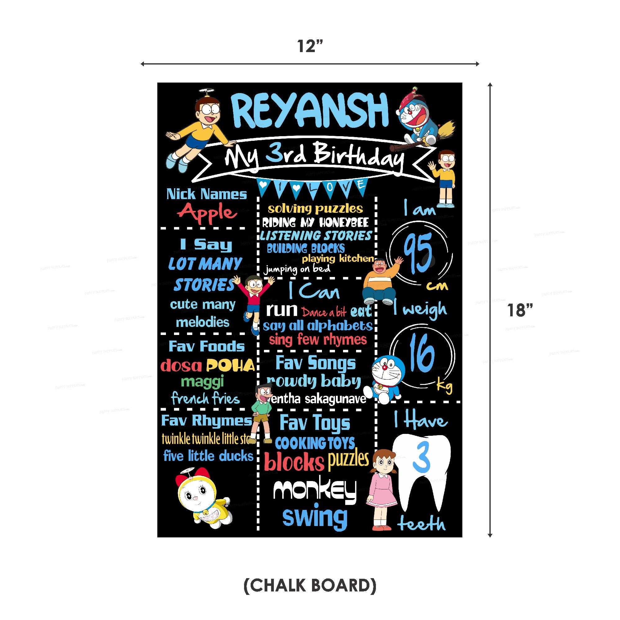 Doraemon Theme Premium Combo Kit