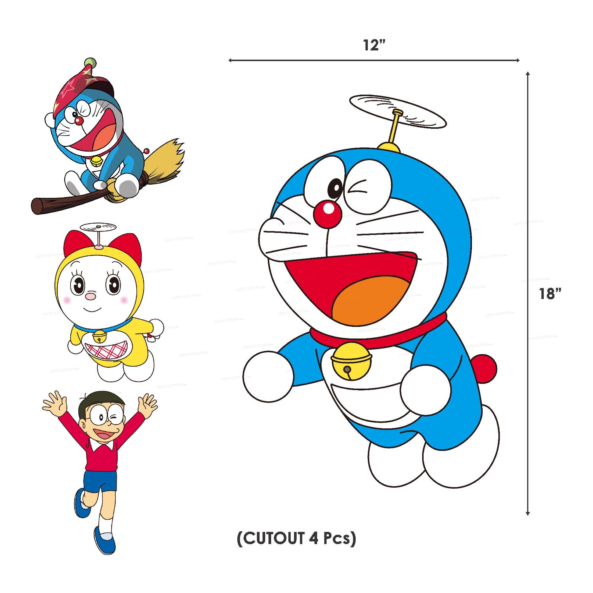 Doraemon Theme Premium Combo Kit