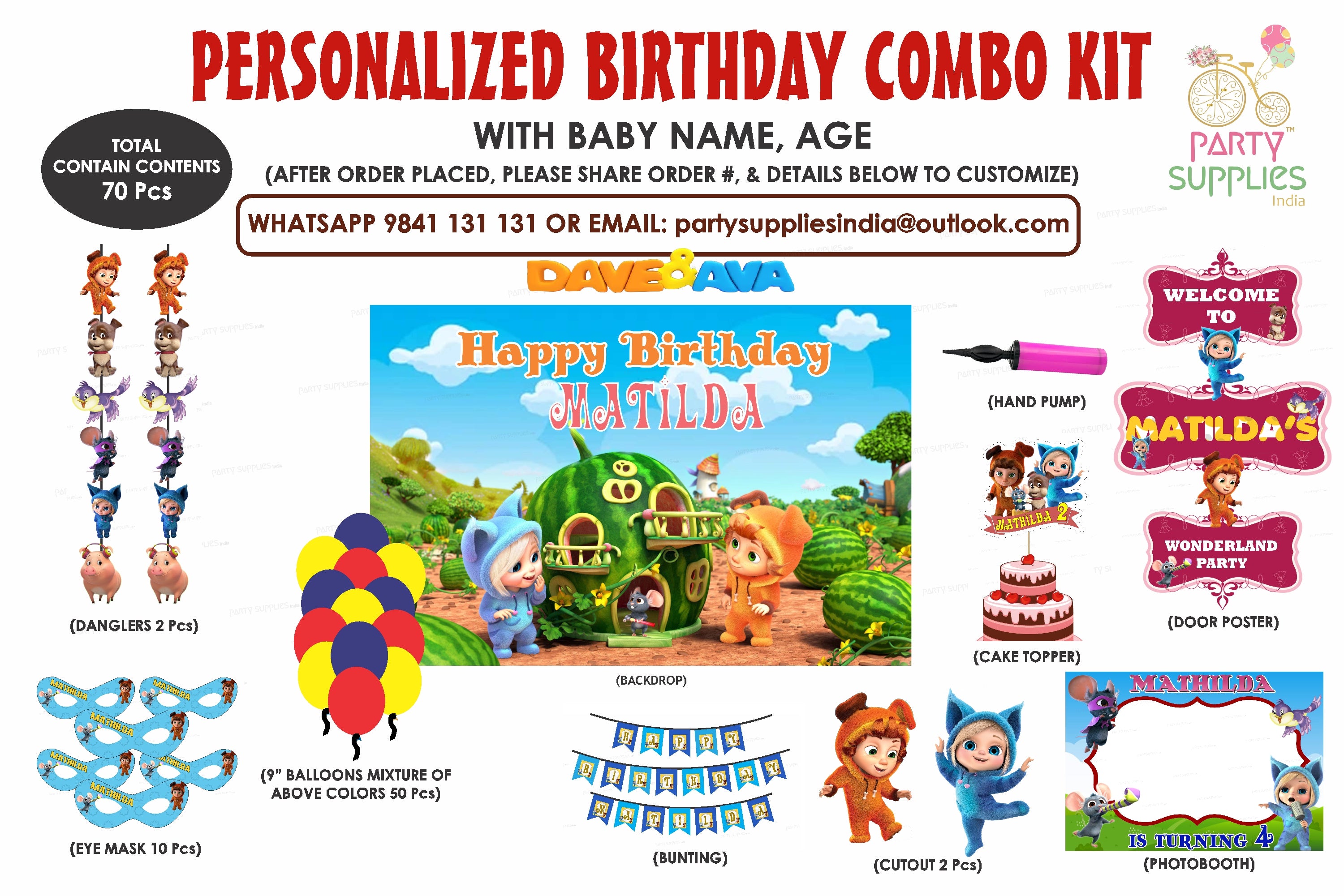 Dave & AvaTheme Exculsive Combo Kit