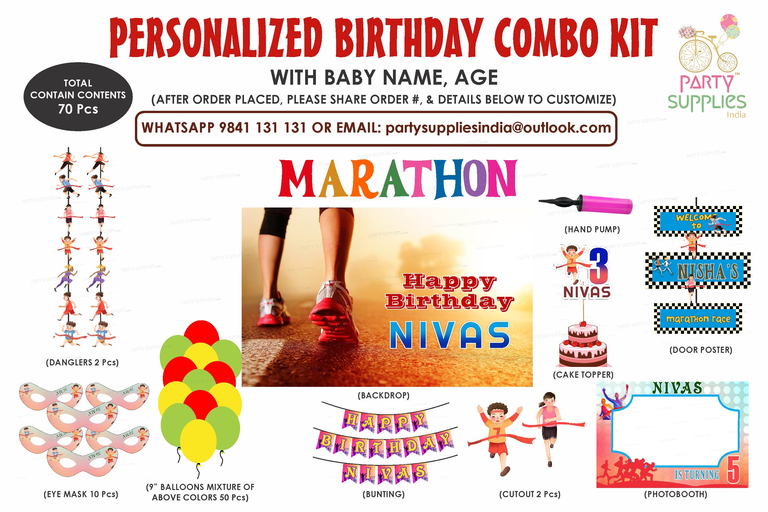 Marathon Theme Exculsive Combo Kit