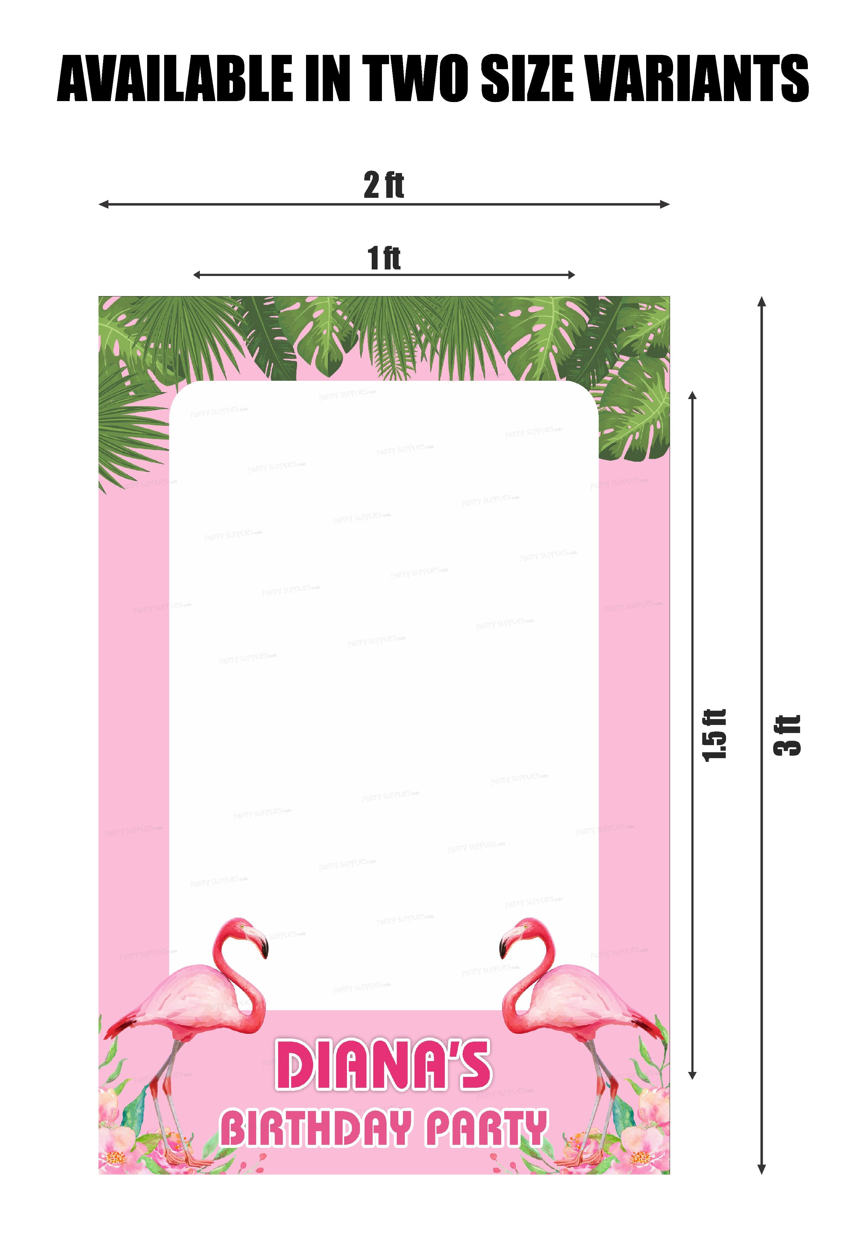 Flamingo Theme Customized PhotoBooth