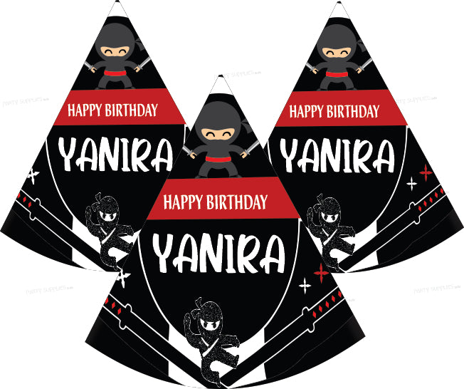 Ninja Theme Personalized Hat