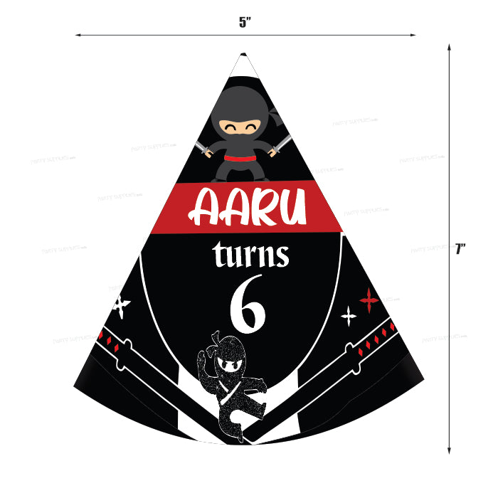 Ninja Theme Personalized Hat