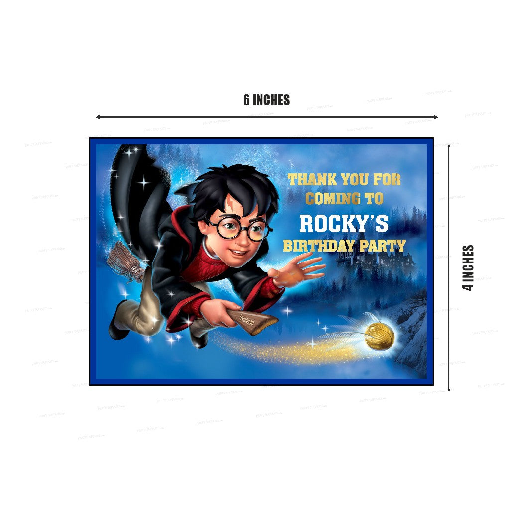 Harry Potter Theme Thank You Card