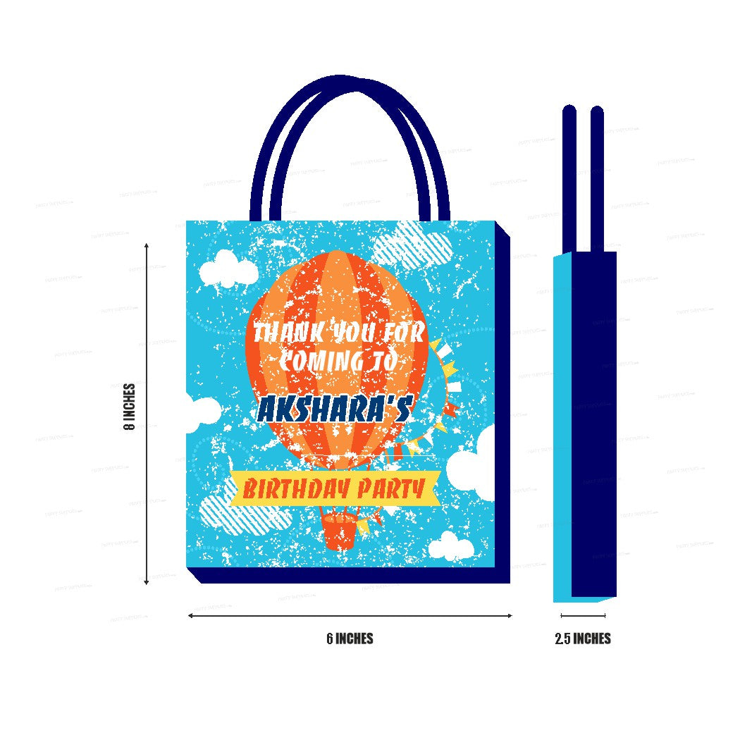 Hot Air Theme Girl Return Gift Bag