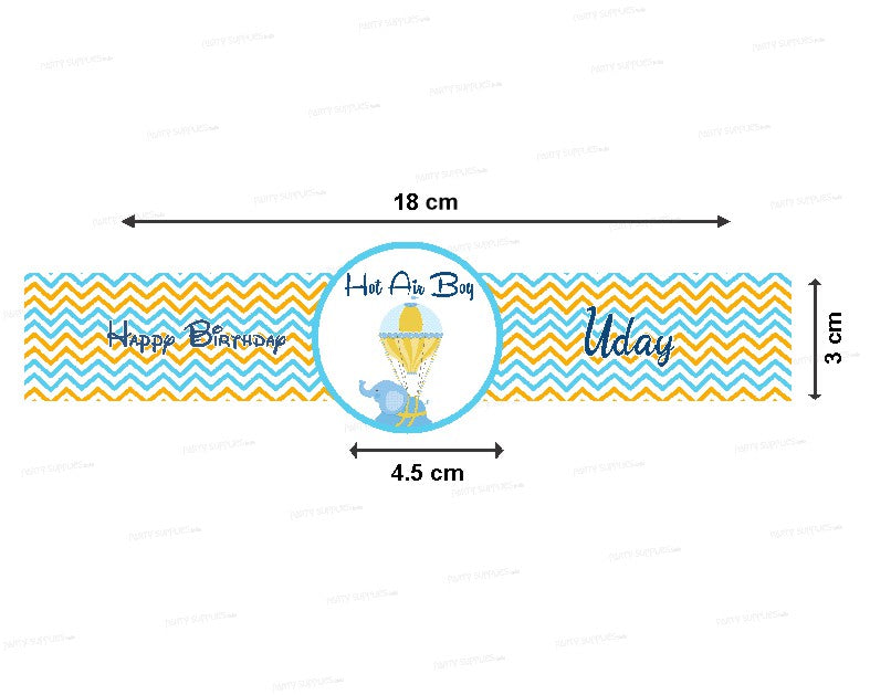 Hot Air Theme Boy Hand Band