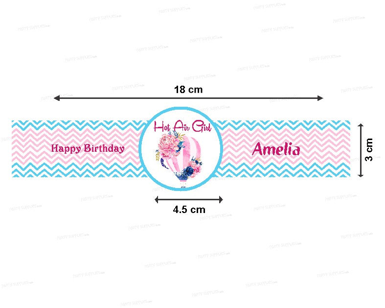 Hot Air Theme Girl Hand Band