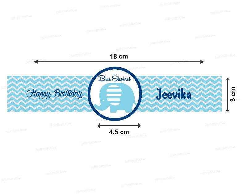 Blue Elephant Theme Hand Band