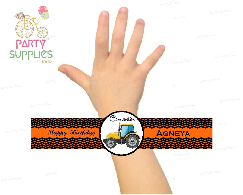 Construction Theme Hand Band