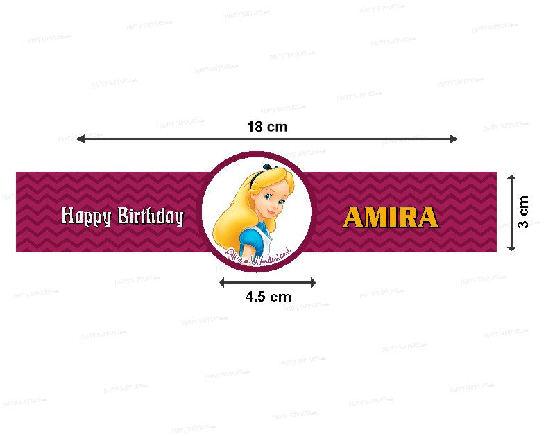 Alice In Wonderland Theme Hand Band