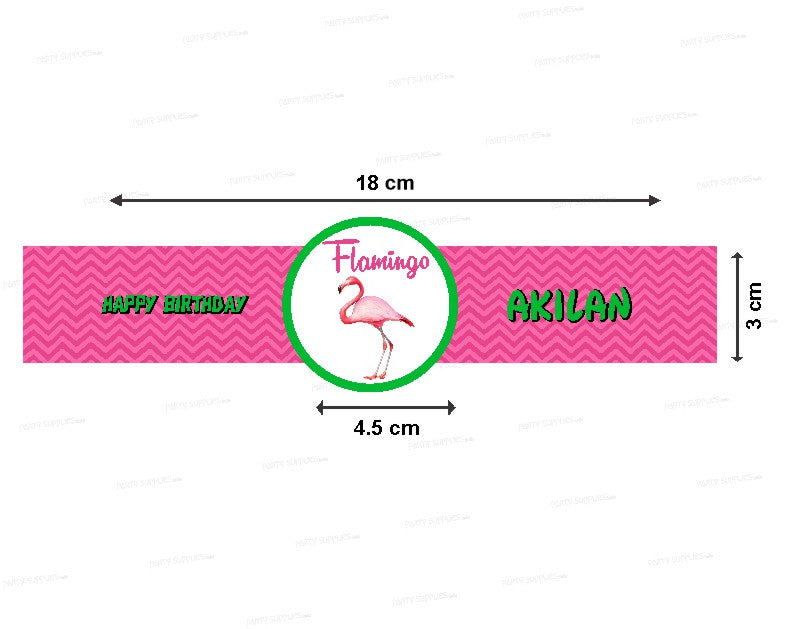 Flamingo Theme Hand Band