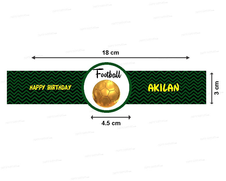 Football Theme Hand Band