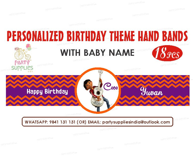 Coco Theme Hand Band