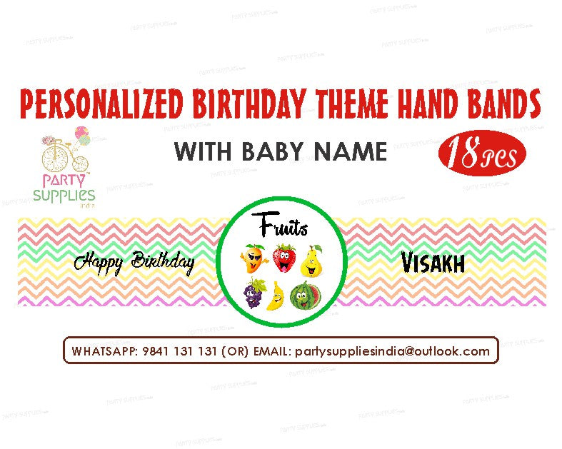 Fruits Theme Hand Band