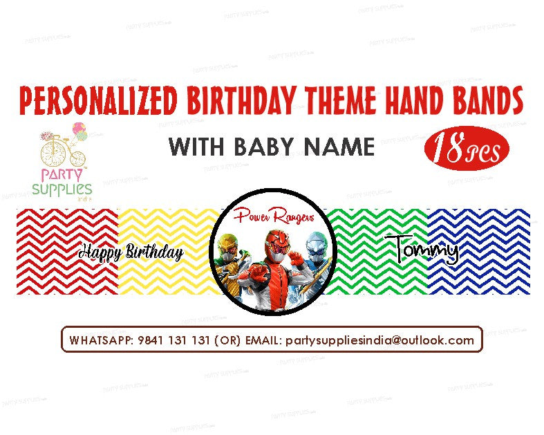 Power Rangers Theme Hand Band