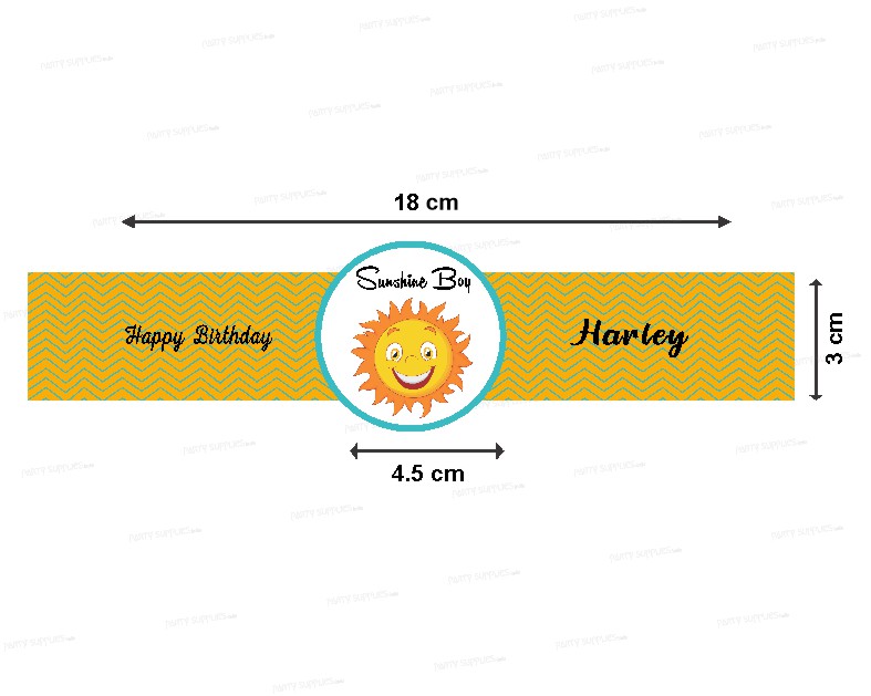 Sunshine Boy Theme Hand Band